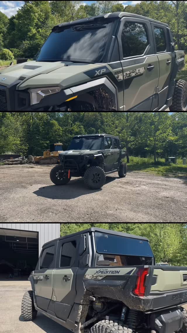 2025 Polaris Xpedition, 5% all around · 35% windshield